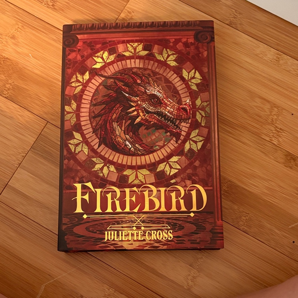 Firebird Hardcover Journal - Red Dragon Design